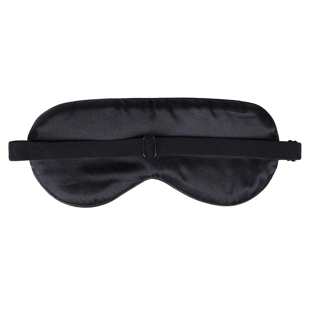 NMM Global side-view silk mask demonstrates slim profile for all-night wear.