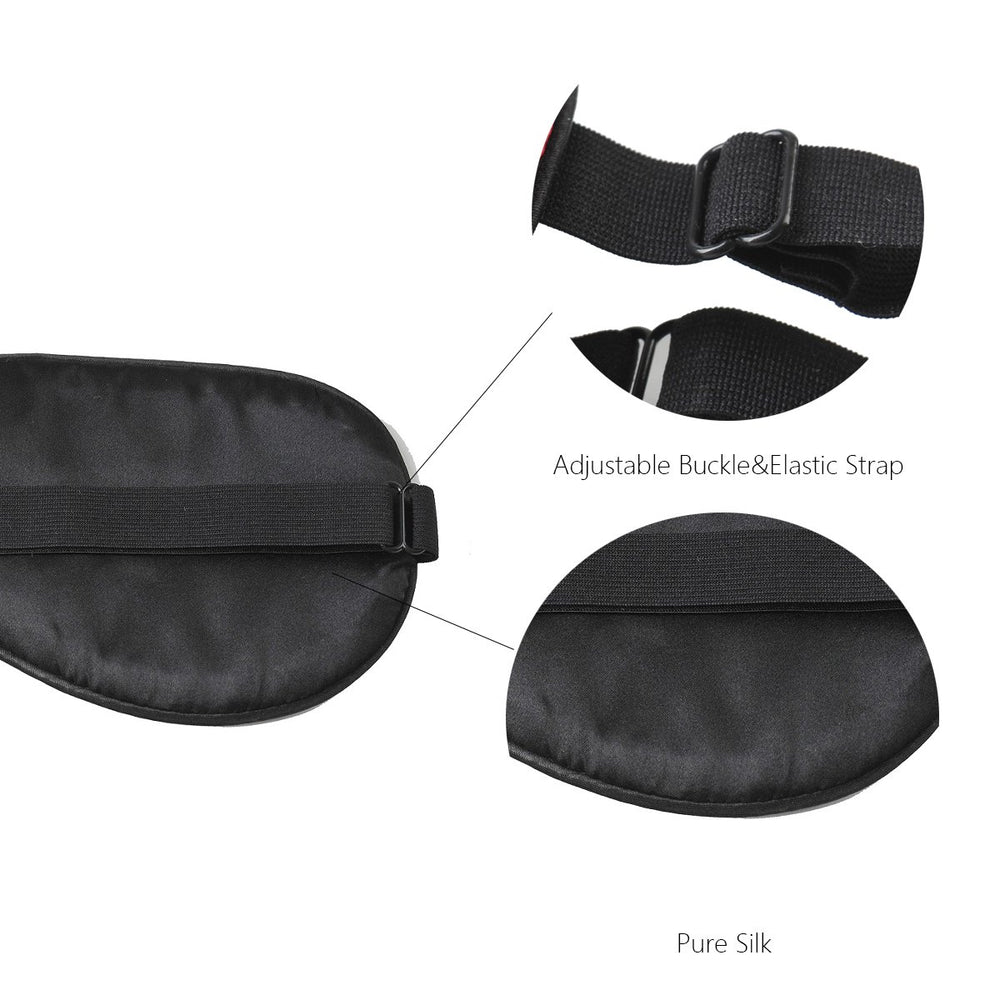 NMM Global unisex-use silk mask suitable for any night routine.