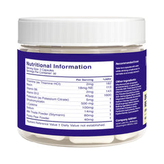 Capsules close-up of No Days Wasted DHM Detox for dosing