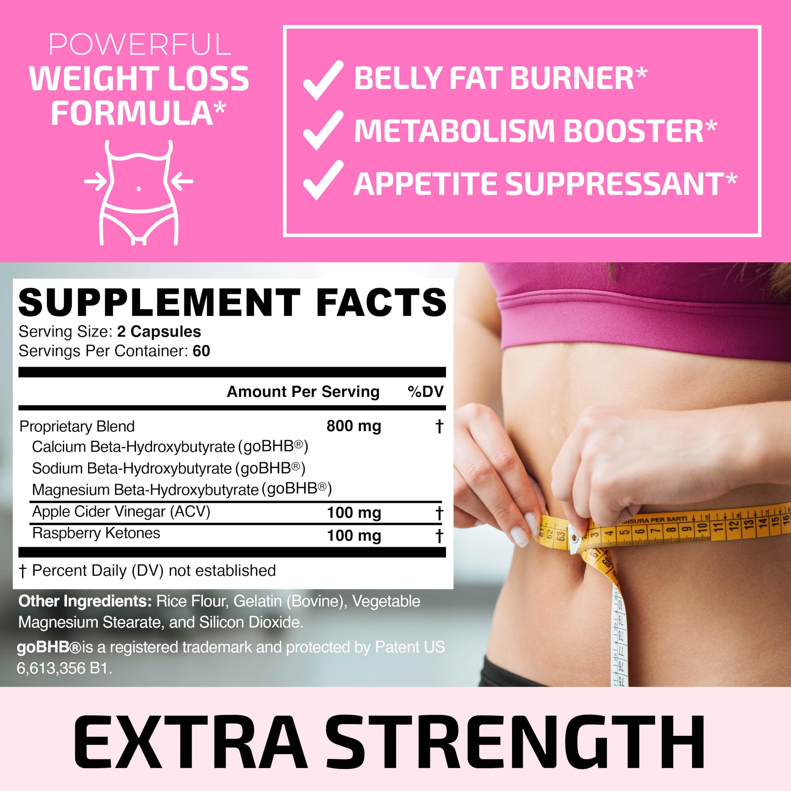 Nobi Nutrition belly fat burner targets tummy area and bloating relief