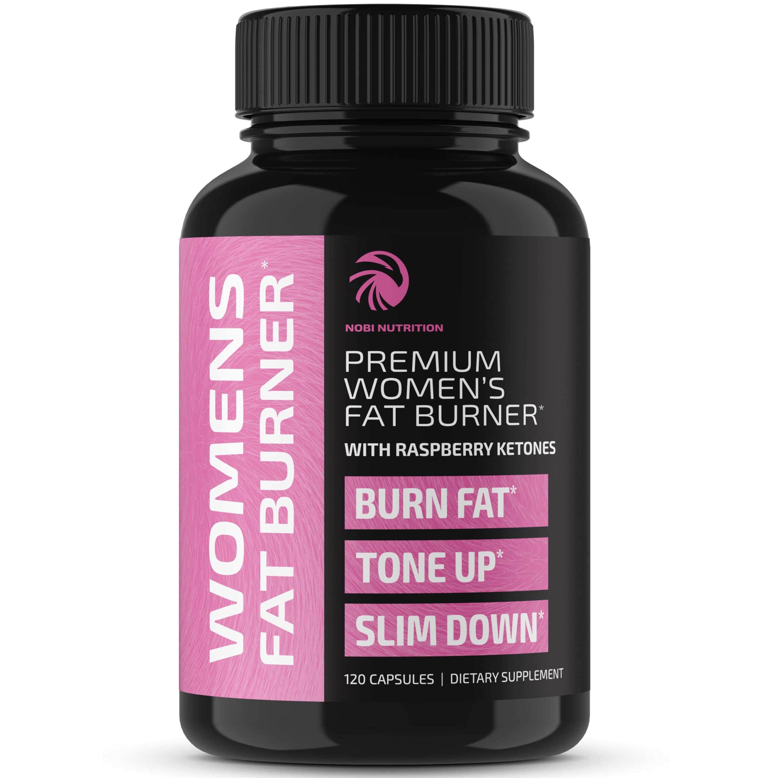 Nobi Nutrition fat burners for women bottle supports metabolism