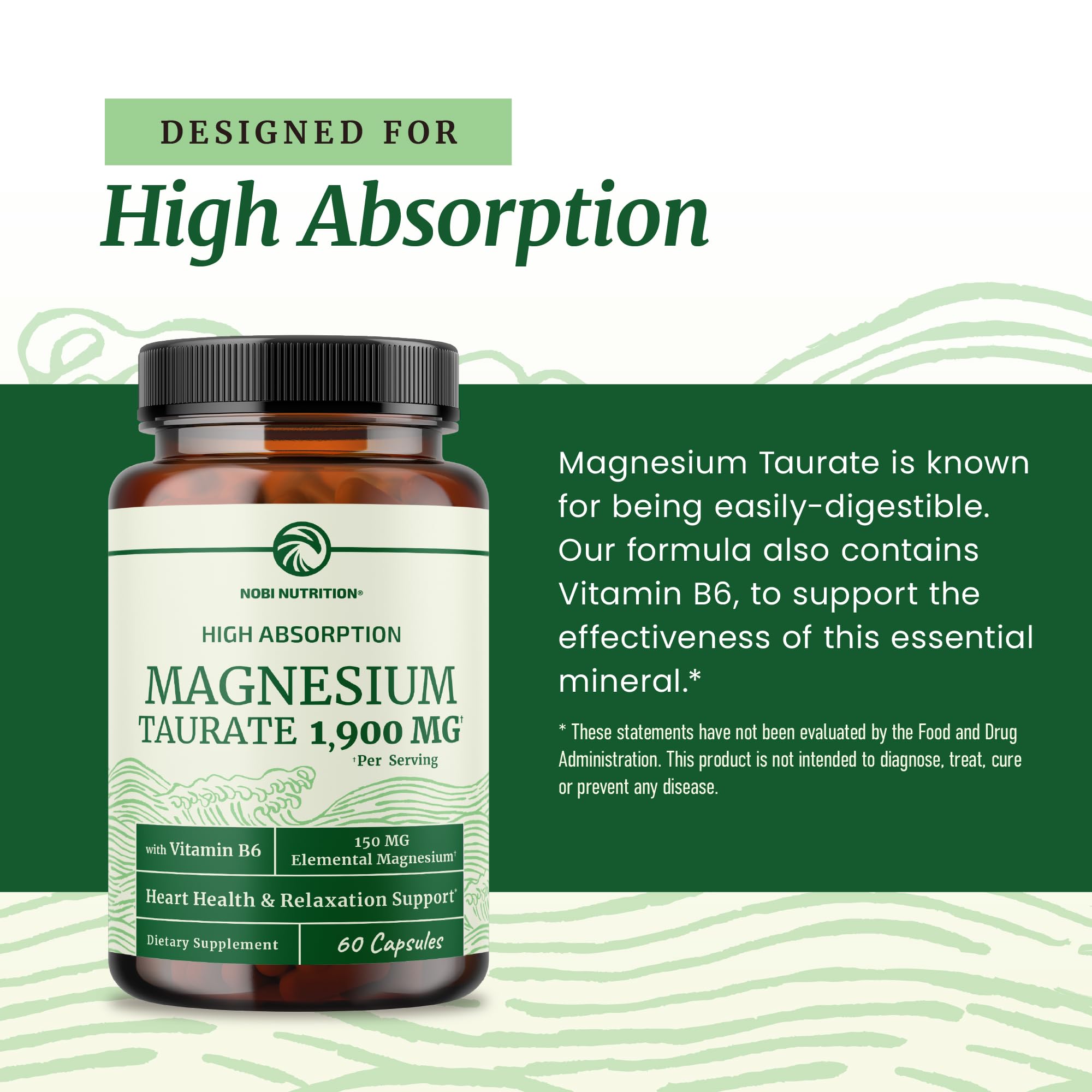 Nobi Magnesium Taurate powder dosing demonstrates easy integration into daily routine.