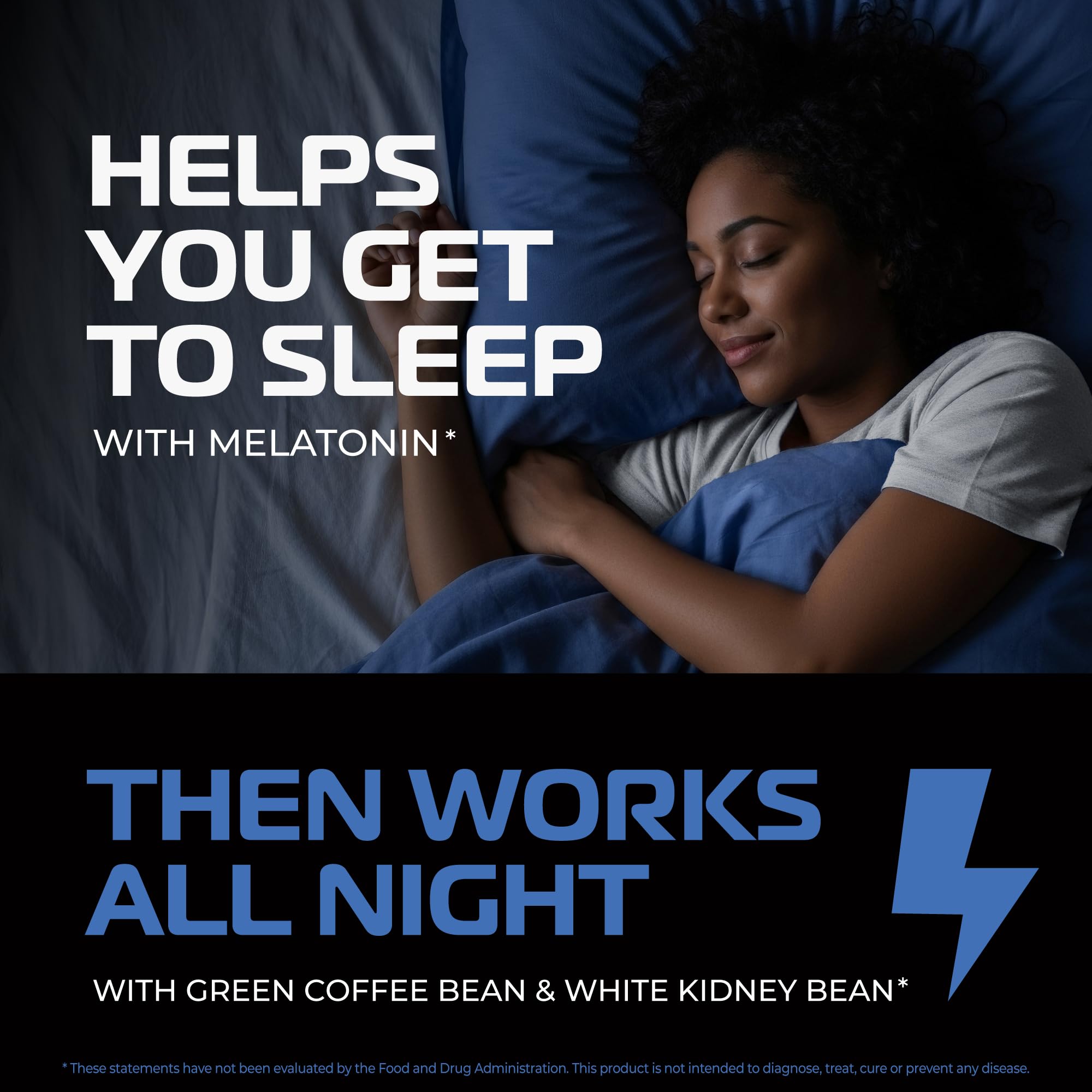 Nobi Night Time Fat Burner capsules prepared for bedtime cravings control.