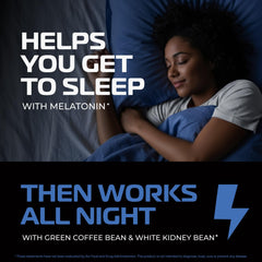 Nobi Night Time Fat Burner capsules prepared for bedtime cravings control.