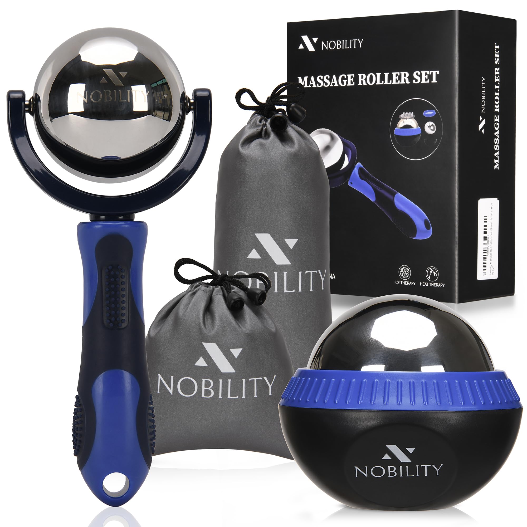 Nobility Massage Ball Roller with cold therapy for muscle relief
