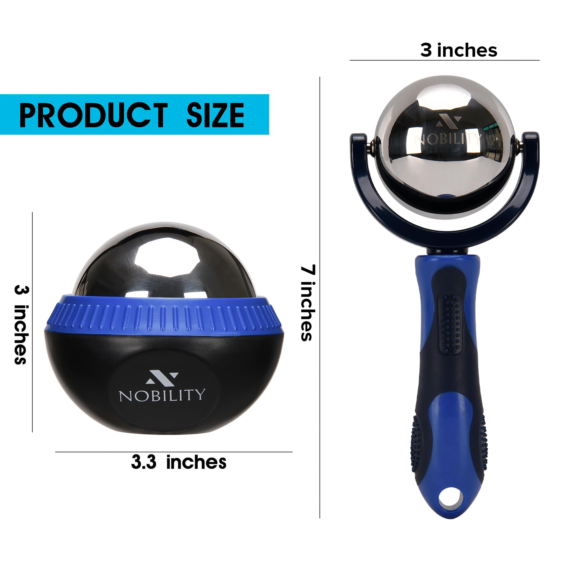 Nobility Massage Ball Roller for deep tissue massage of muscles
