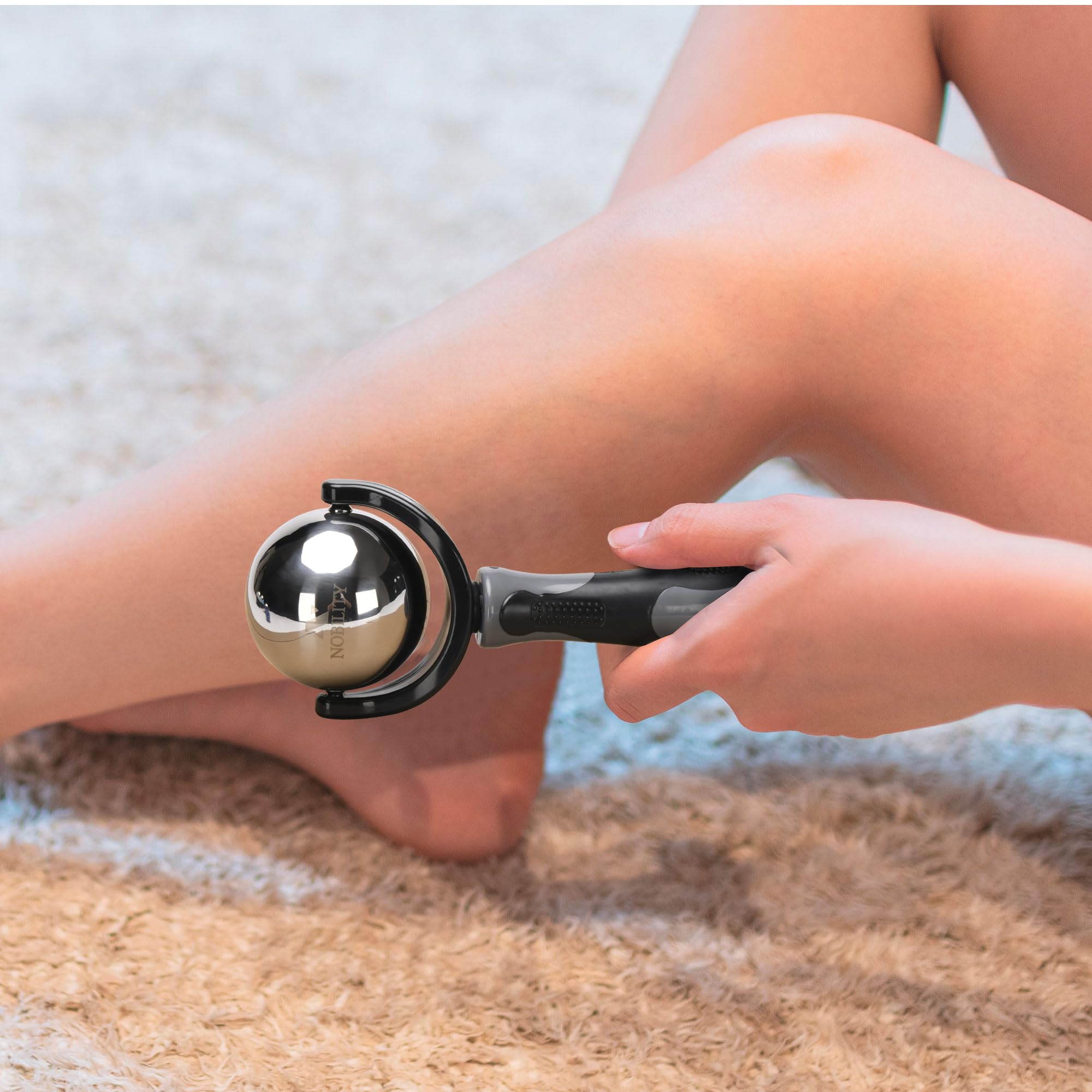 Nobility foot massage option used on soles after workouts.