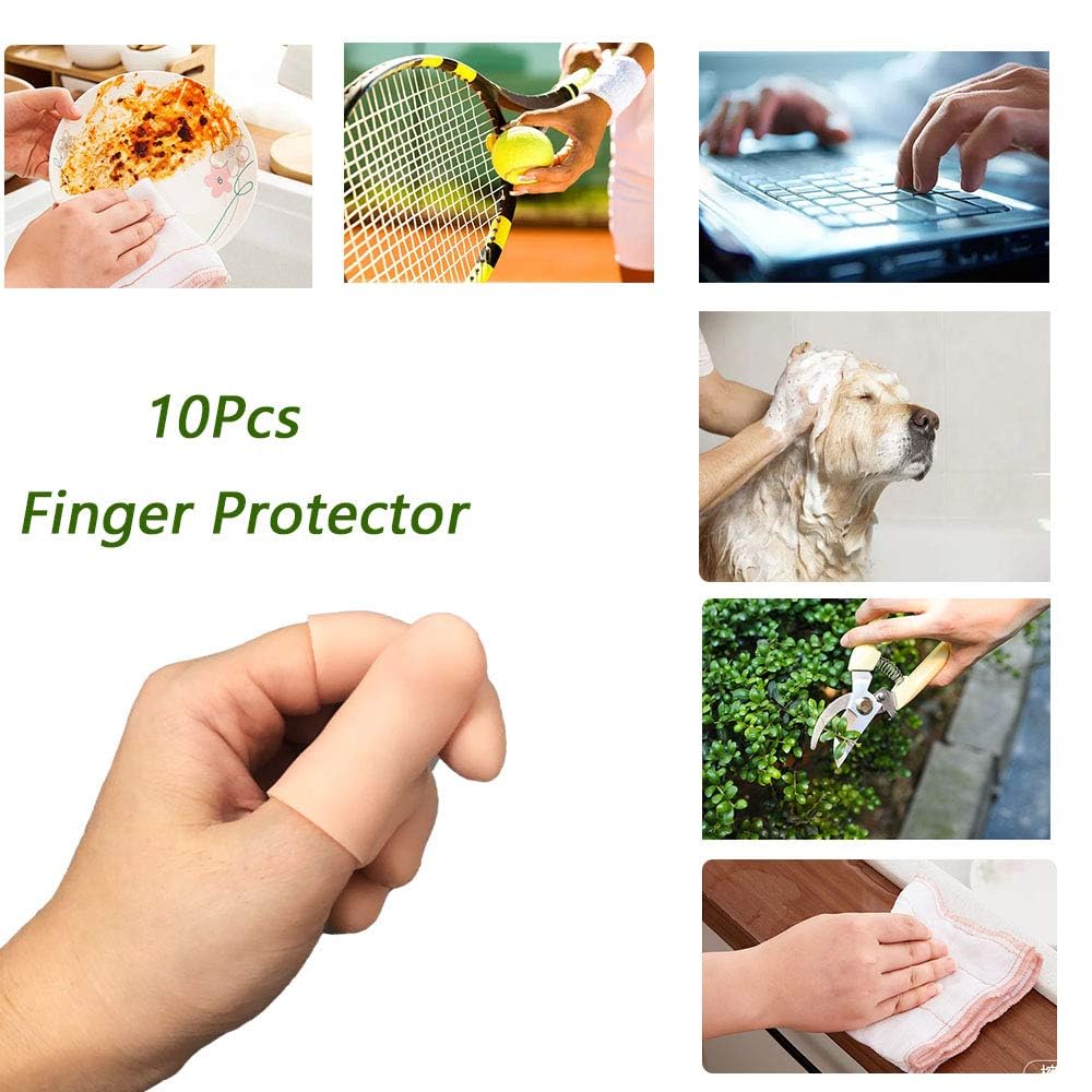 Nobrand finger protectors support activities like painting and gardening with soft padding