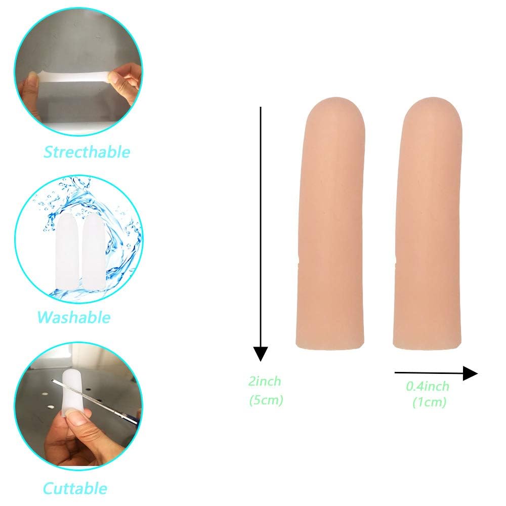Nobrand finger caps provide instant relief from irritation during work
