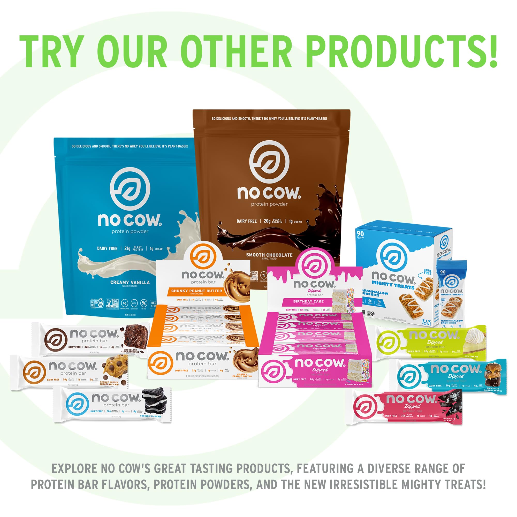 Serving image shows dairy-free and gluten-free snack suitable for dietary needs.