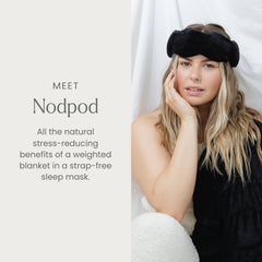 Nodpod four-pod design provides soothing even weight for head comfort