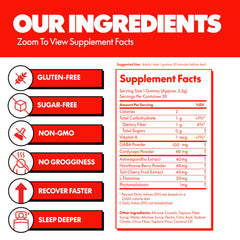 NOKT ingredients panel emphasizes non-GMO and corn syrup-free composition