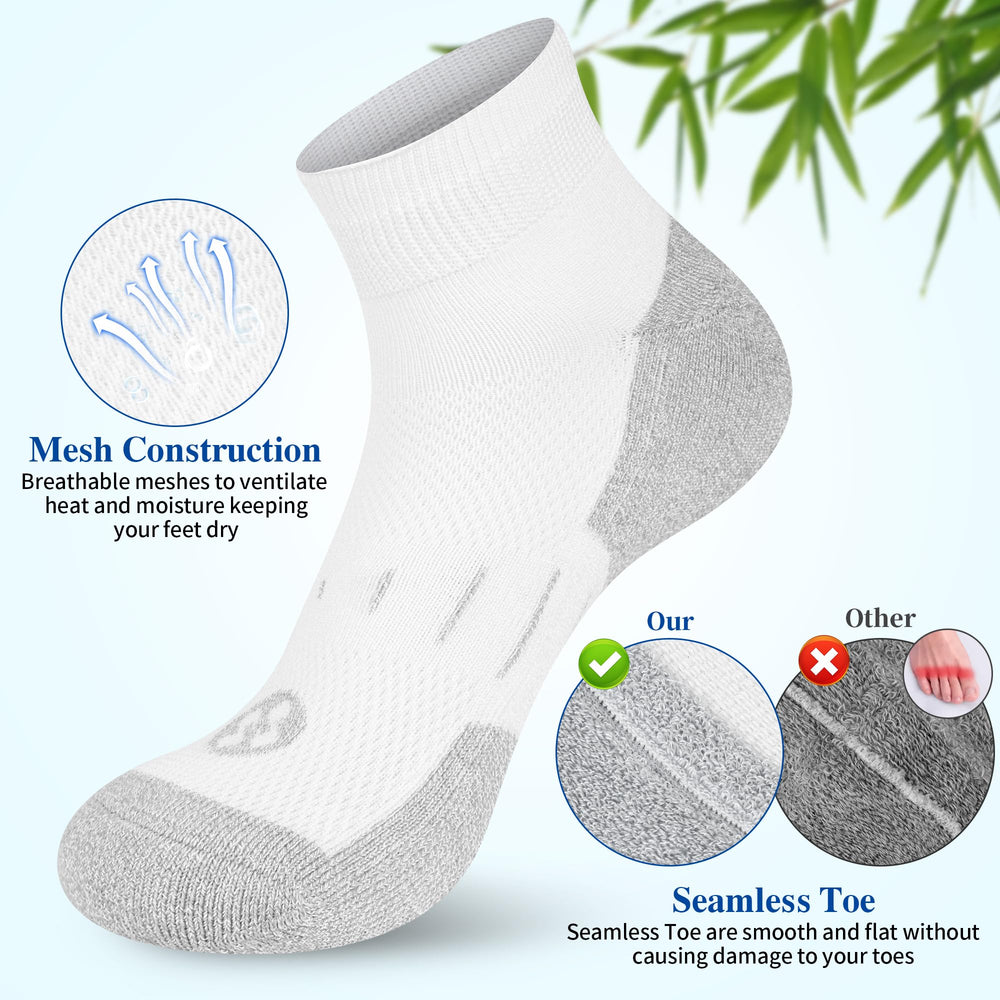NOLUNT ankle nonbinding design promotes circulation without leaving marks