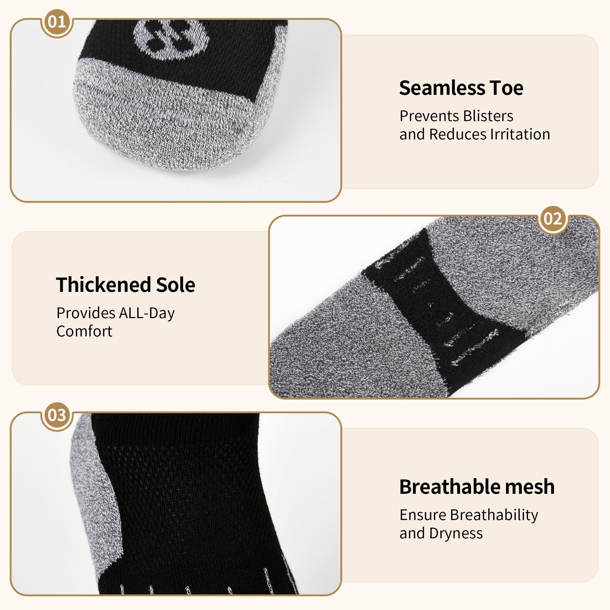 NOLUNT non-binding crew design reduces pressure and supports circulation