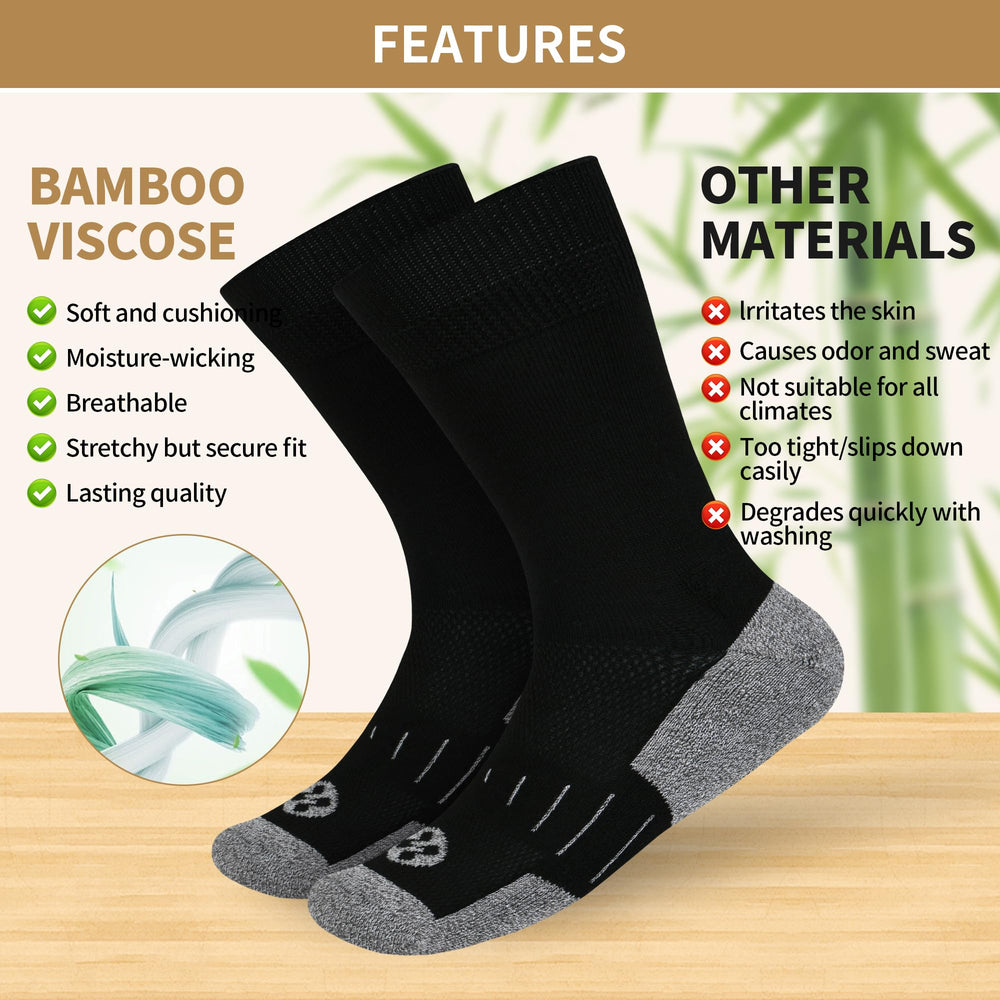 NOLUNT seamless toe socks minimize friction and blisters
