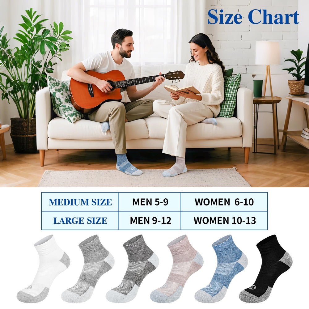 NOLUNT Nonlut diabetic socks in deep grey with seamless toe for smooth walking