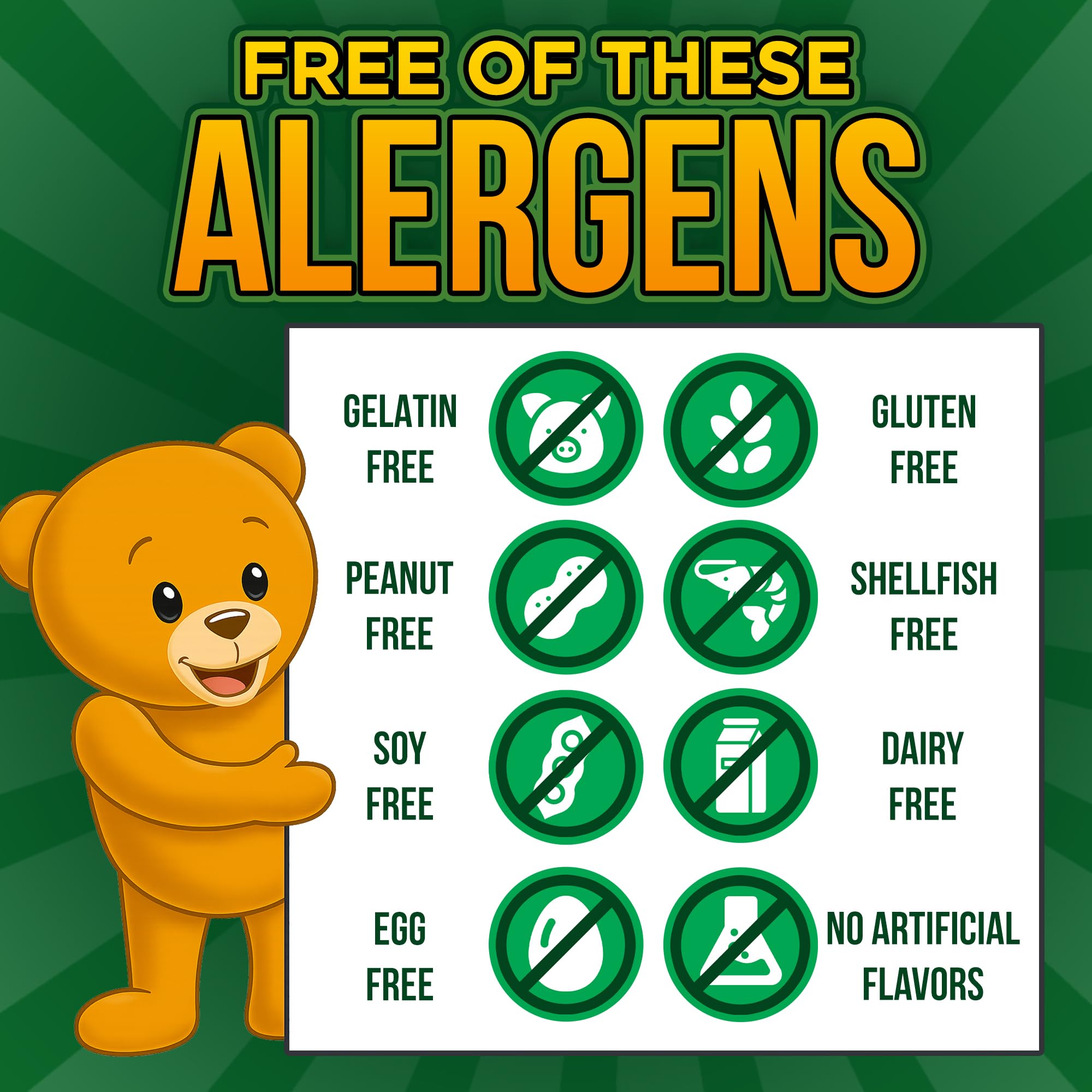 Nommy Bears bear-shaped gummies make routine supplementation fun.