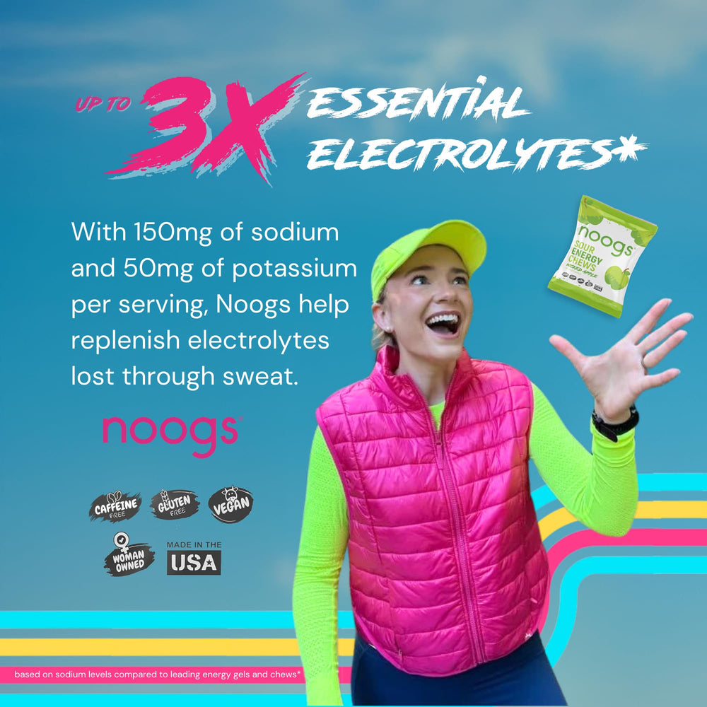 Textured chews ready to bite for fast digestion during workouts