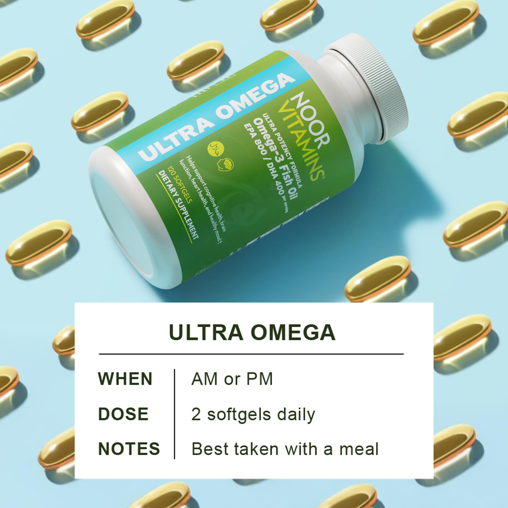 Noor Vitamins 2-month supply visual with bottle shows value.