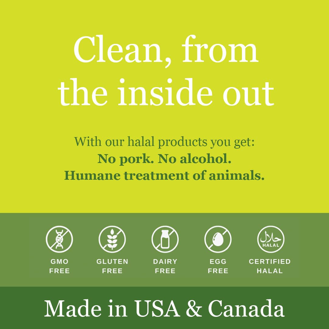 Noor Vitamins d3-ingredient-label highlights purity, non-GMO, and Halal certification.