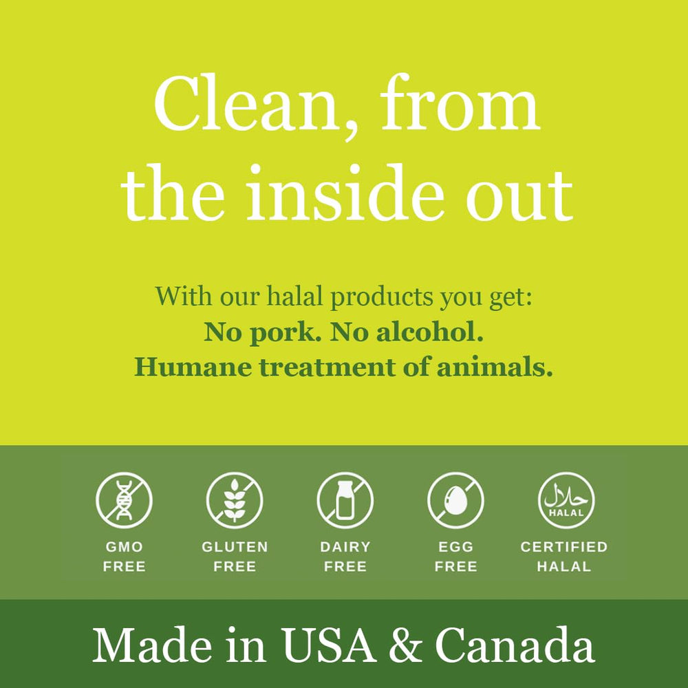 Noor Vitamins d3-ingredient-label highlights purity, non-GMO, and Halal certification.