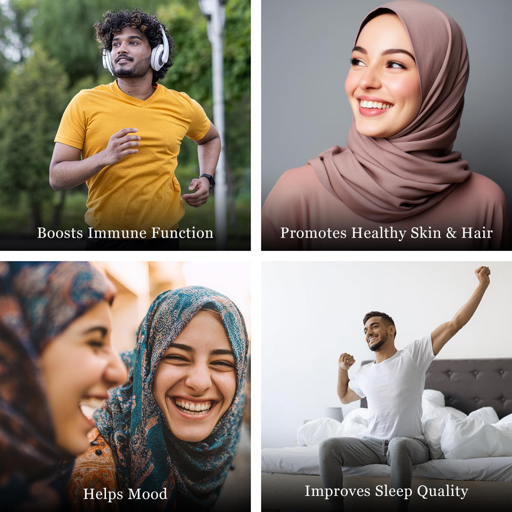 Noor Vitamins non-GMO gluten-free label promotes clean nutrition.