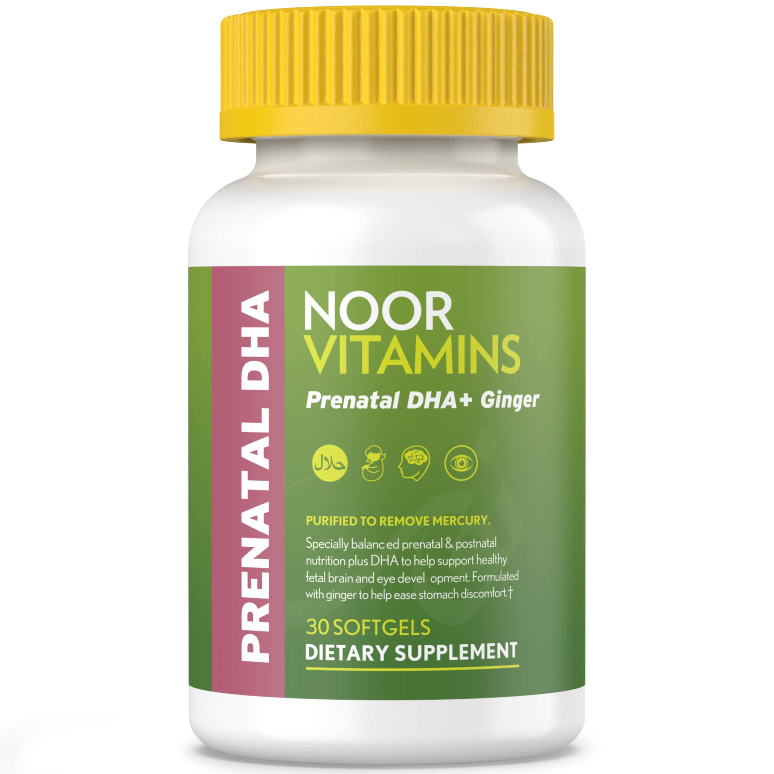 Noor Vitamins Prenatal softgels halal bovine for daily use