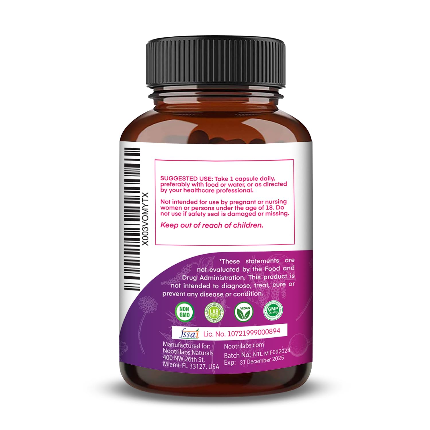 Nootrilabs Milk Thistle Artichoke bundle highlights ingredients