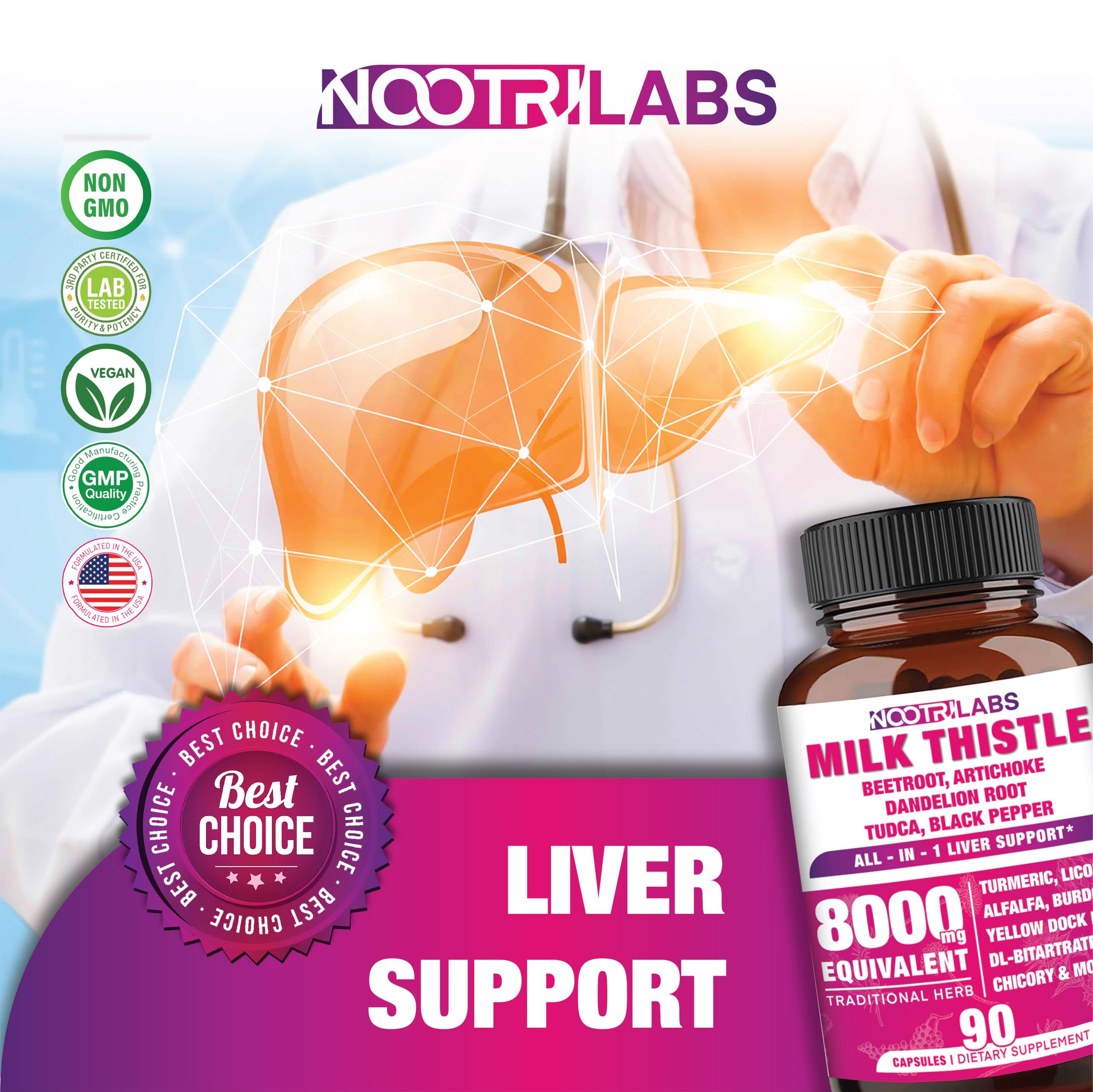 Nootrilabs Vegan capsules pack demonstrates cruelty-free wellness