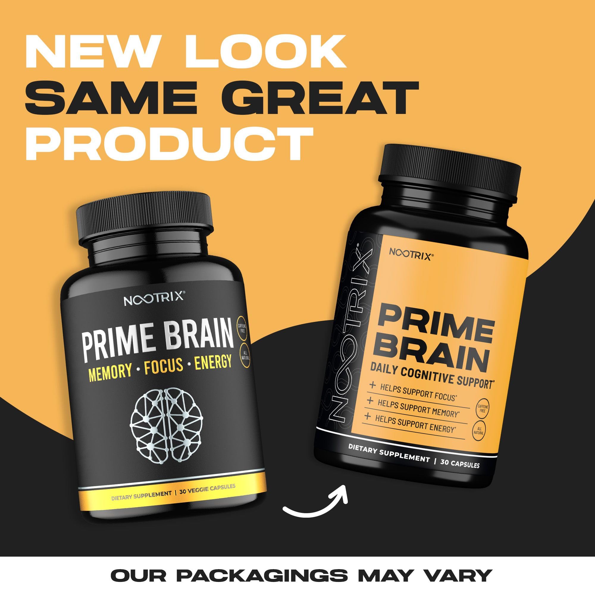 Nootrix Prime label closeup showing clean, non-GMO formula.
