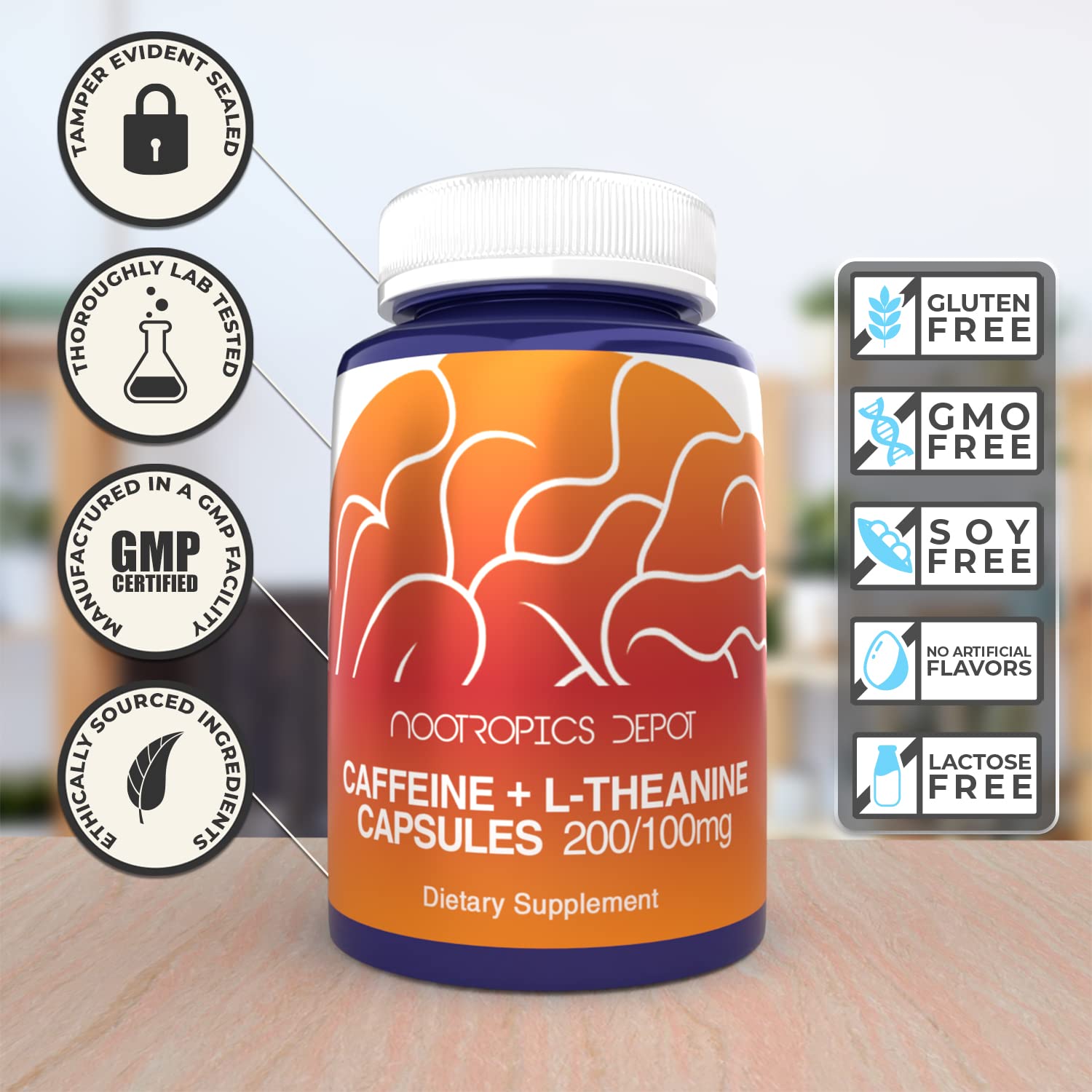 Mug of coffee replaced by capsules, illustrating a potential coffee alternative.