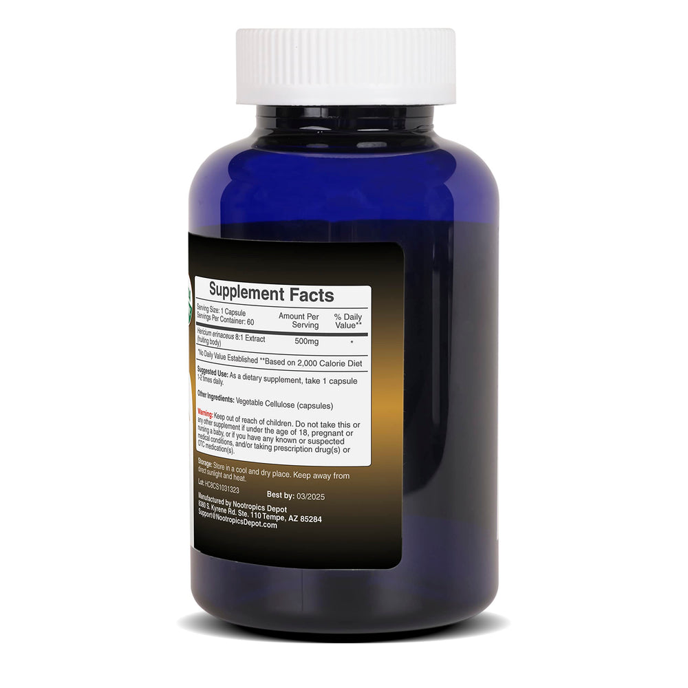 Nootropics Depot daily-use scene showing ready-to-take capsules.