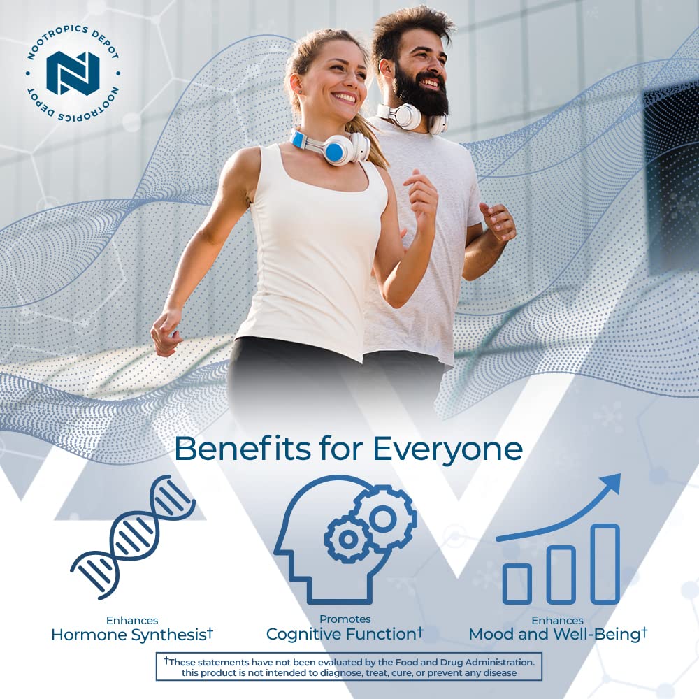Nootropics Depot Pregnenolone lab test seal signals quality and safety.