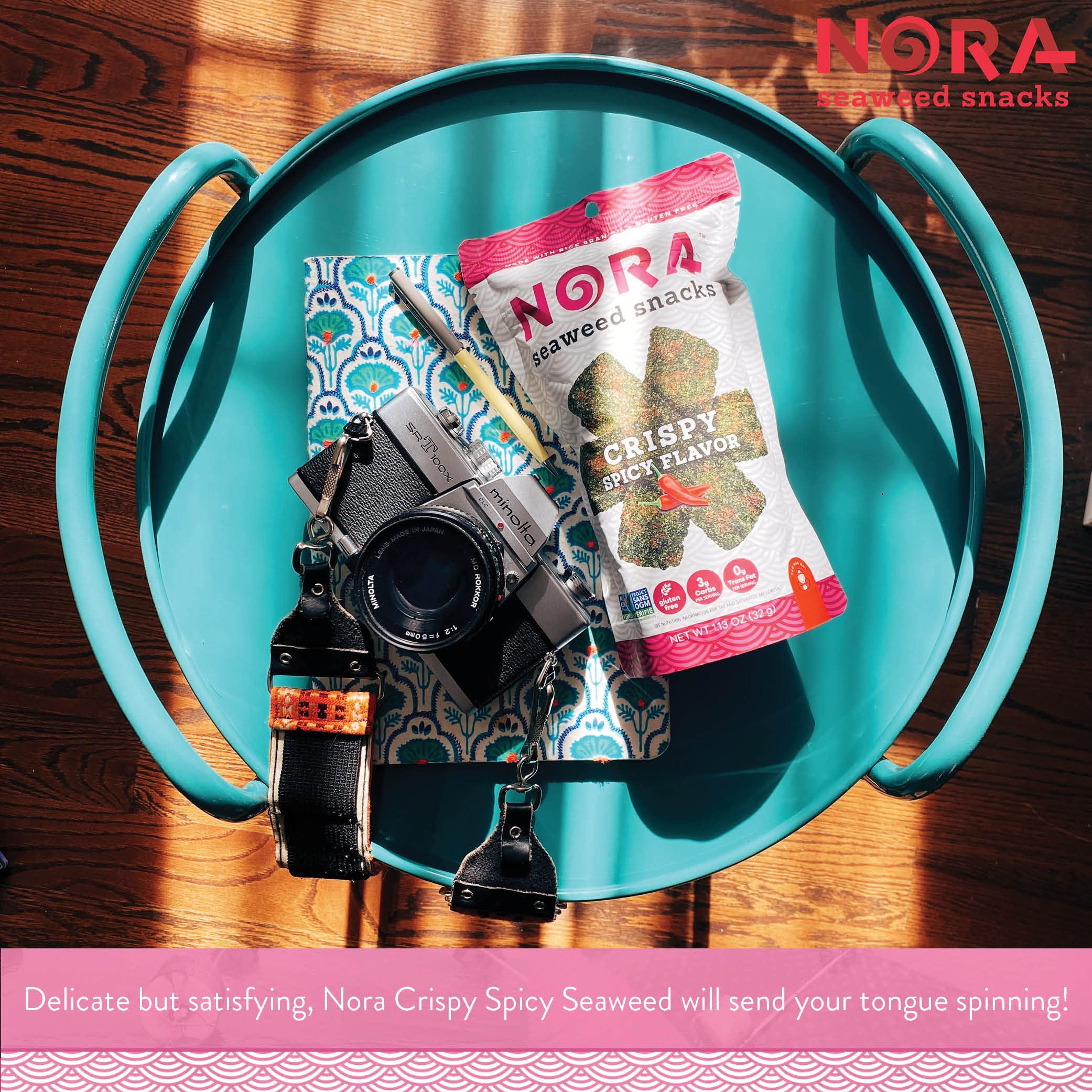 NORA 6-pack display, convenient pantry snack for busy adults.