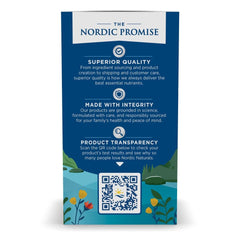 Nordic Naturals Arctic Cod Liver Oil Lemon bottle with glass of water suggests simple daily intake