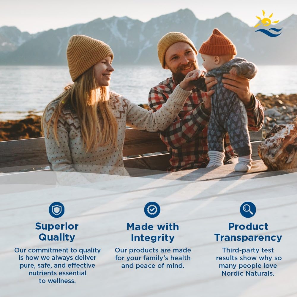 Arctic cod oil purity seal from Nordic Naturals indicating high-quality omega-3 source