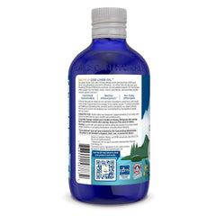 Nordic Naturals Arctic-D bottle label highlighting vitamin D3 per serving.