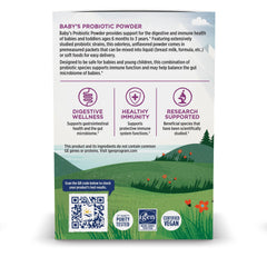 Suitable for babies 6 months to 3 years using Nordic Naturals Nordic Flora Probiotic Powder.