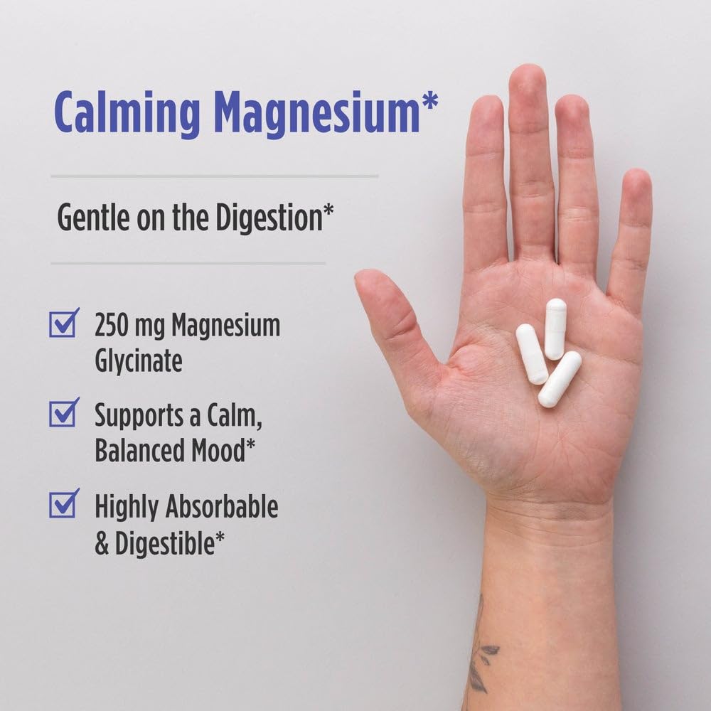 Nordic Naturals bottle-back ingredients closeup detailing magnesium per serving