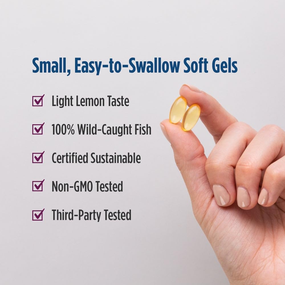 Nordic Naturals Complete Omega Jr. lemon mealtime scene suggests routine nutrition for children.