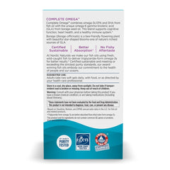 Nordic Naturals Complete Omega lemon soft gels close-up with clear lemon flavor cue.