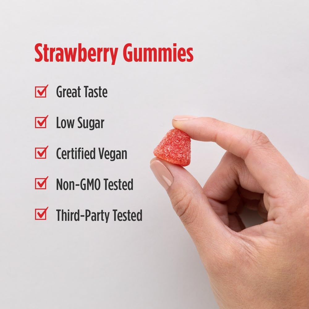 Nordic Naturals CoQ10 Gummies non-GMO stamp on packaging.