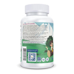 Nordic Naturals Kids Nordic Flora Probiotic bottle label closeup vegan non GMO