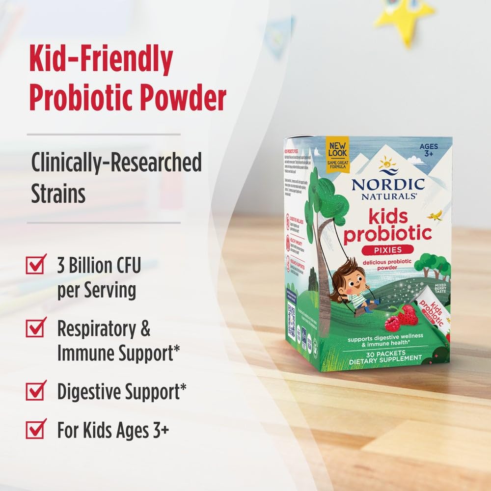 Mixed berry flavor kids enjoy while supporting easy daily routine.