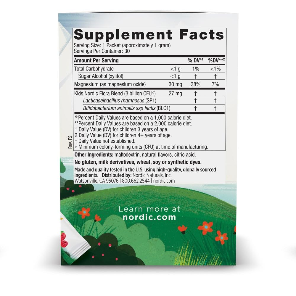 Nordic Naturals Kids Probiotic Quick Melt dissolves on the tongue for tasty wellness.