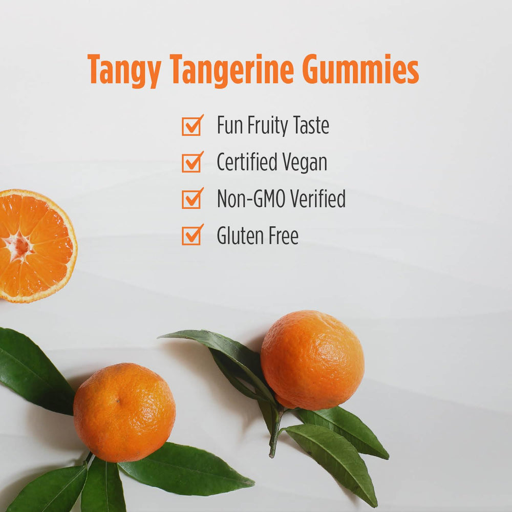 Nordic Naturals Kids Vitamin C Gummies vegan pectin base illustration, gentle daily supplementation.