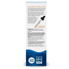 Nordic Naturals Liquid D3 Dropper closeup emphasizes easy application and purity
