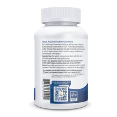 Nordic Naturals Men's Multivitamin Gummies bottle open demonstrates convenient daily habit.