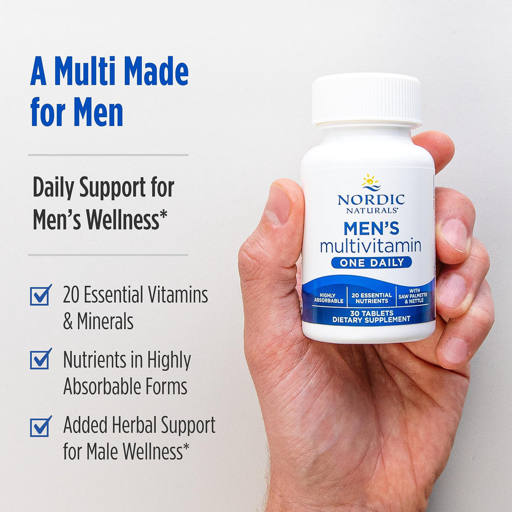 Nordic Naturals One Daily in use for everyday energy.