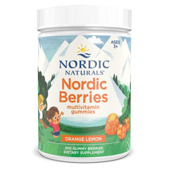 Nordic Naturals Nordic Berries citrus bottle for kids' daily nutrition